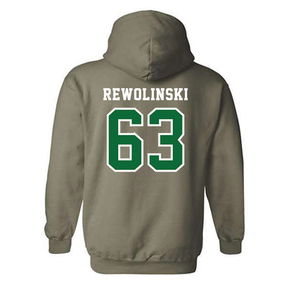 EMich - NCAA Football : Mickey Rewolinski - Classic Shersey Hooded Sweatshirt-1