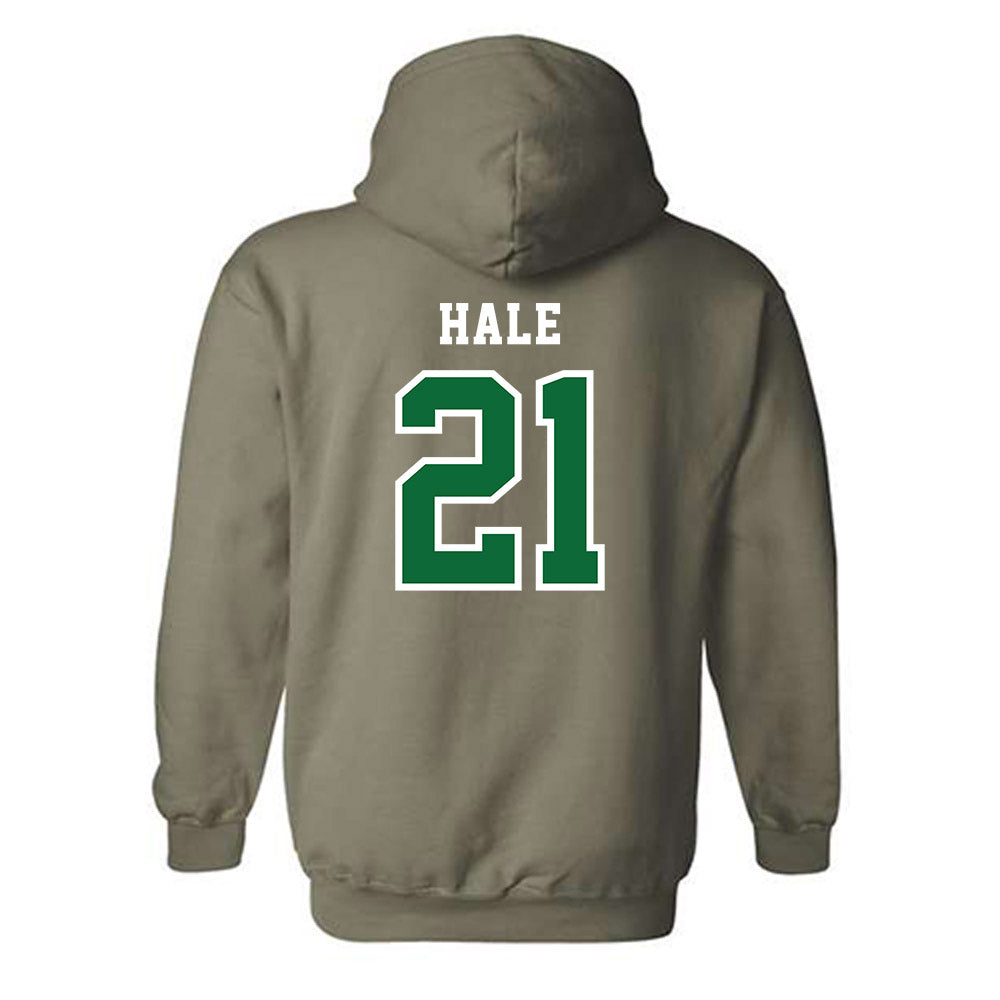 EMich - NCAA Baseball : John Hale - Classic Shersey Hooded Sweatshirt-1