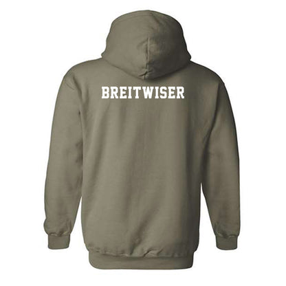 EMich - NCAA Women's Track & Field : Savannah Breitwiser - Classic Shersey Hooded Sweatshirt-1