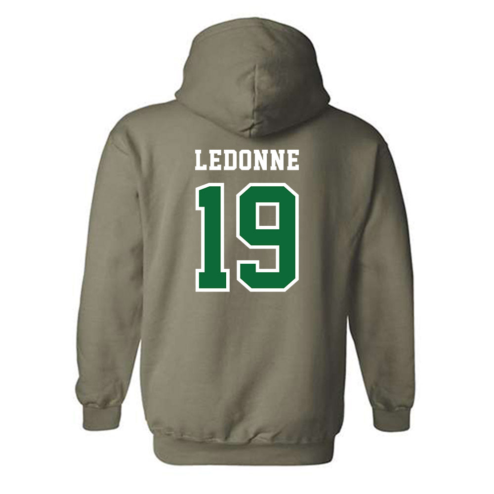 EMich - NCAA Women's Lacrosse : Zola LeDonne - Classic Shersey Hooded Sweatshirt-1