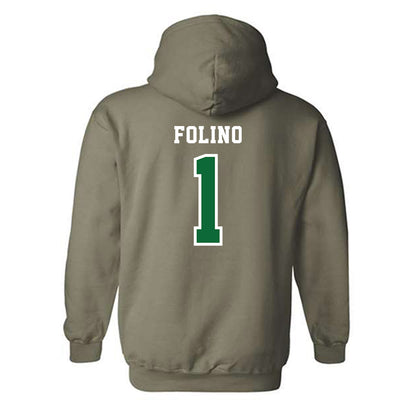 EMich - NCAA Women's Soccer : Nica Folino - Classic Shersey Hooded Sweatshirt-1