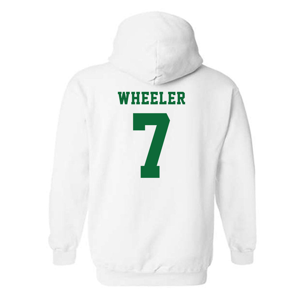 EMich - NCAA Football : Jamarien Wheeler - Classic Shersey Hooded Sweatshirt-1