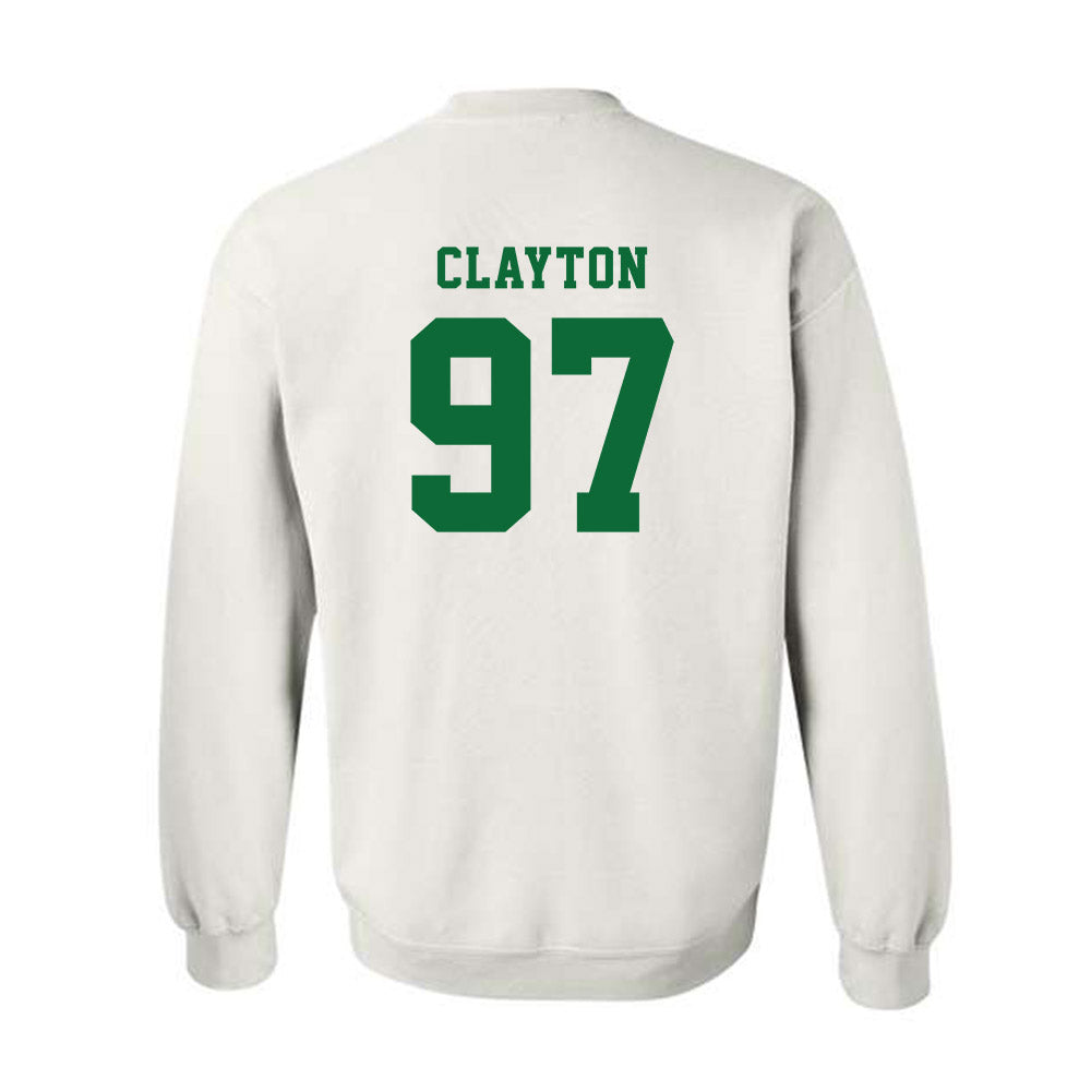 EMich - NCAA Football : Deterrius Clayton - Classic Shersey Crewneck Sweatshirt-1