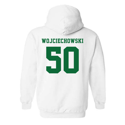 EMich - NCAA Football : Kevin Wojciechowski - Classic Shersey Hooded Sweatshirt-1