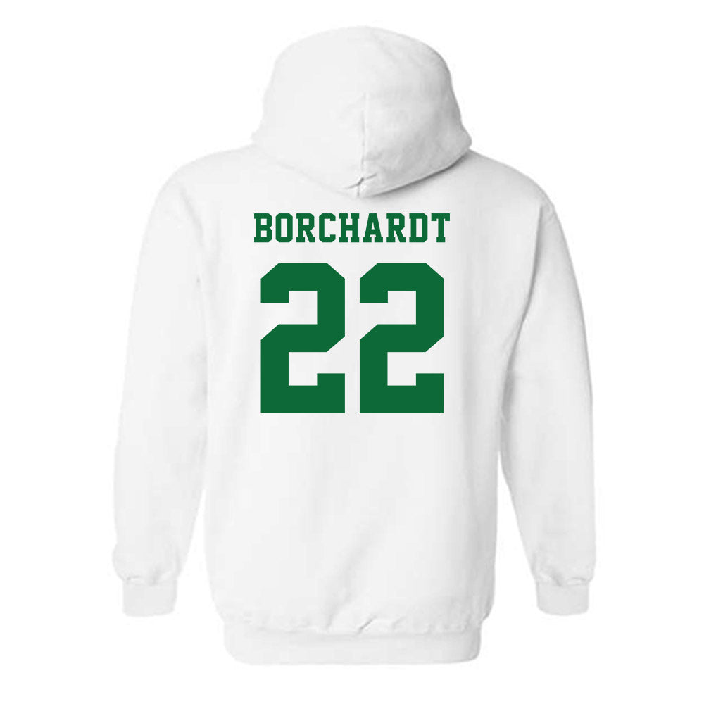 EMich - NCAA Baseball : Nathan Borchardt - Classic Shersey Hooded Sweatshirt-1