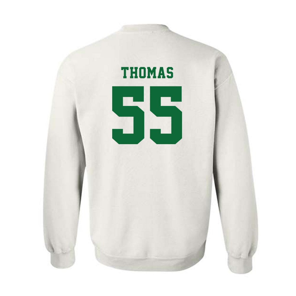 EMich - NCAA Football : Javon Thomas - Classic Shersey Crewneck Sweatshirt-1