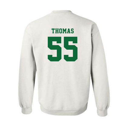 EMich - NCAA Football : Javon Thomas - Classic Shersey Crewneck Sweatshirt-1