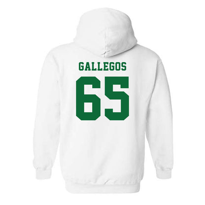 EMich - NCAA Football : Nicholas Gallegos - Classic Shersey Hooded Sweatshirt-1