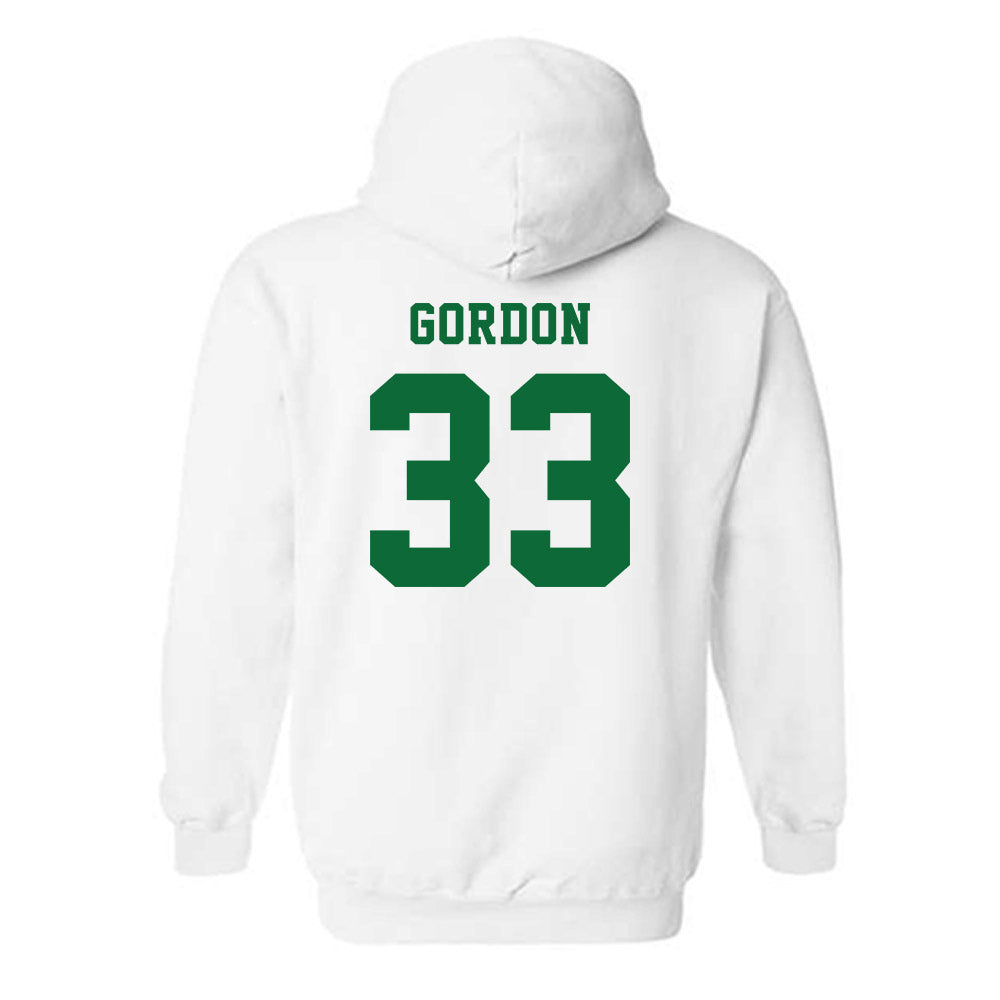 EMich - NCAA Women's Basketball : Adrena Gordon - Classic Shersey Hooded Sweatshirt-1