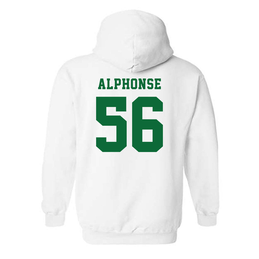 EMich - NCAA Football : Rj Alphonse - Classic Shersey Hooded Sweatshirt-1