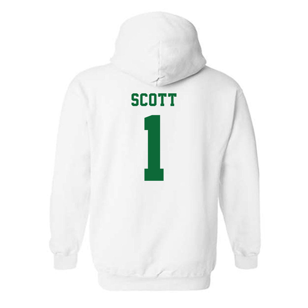 EMich - NCAA Football : Joshua Scott - Classic Shersey Hooded Sweatshirt-1
