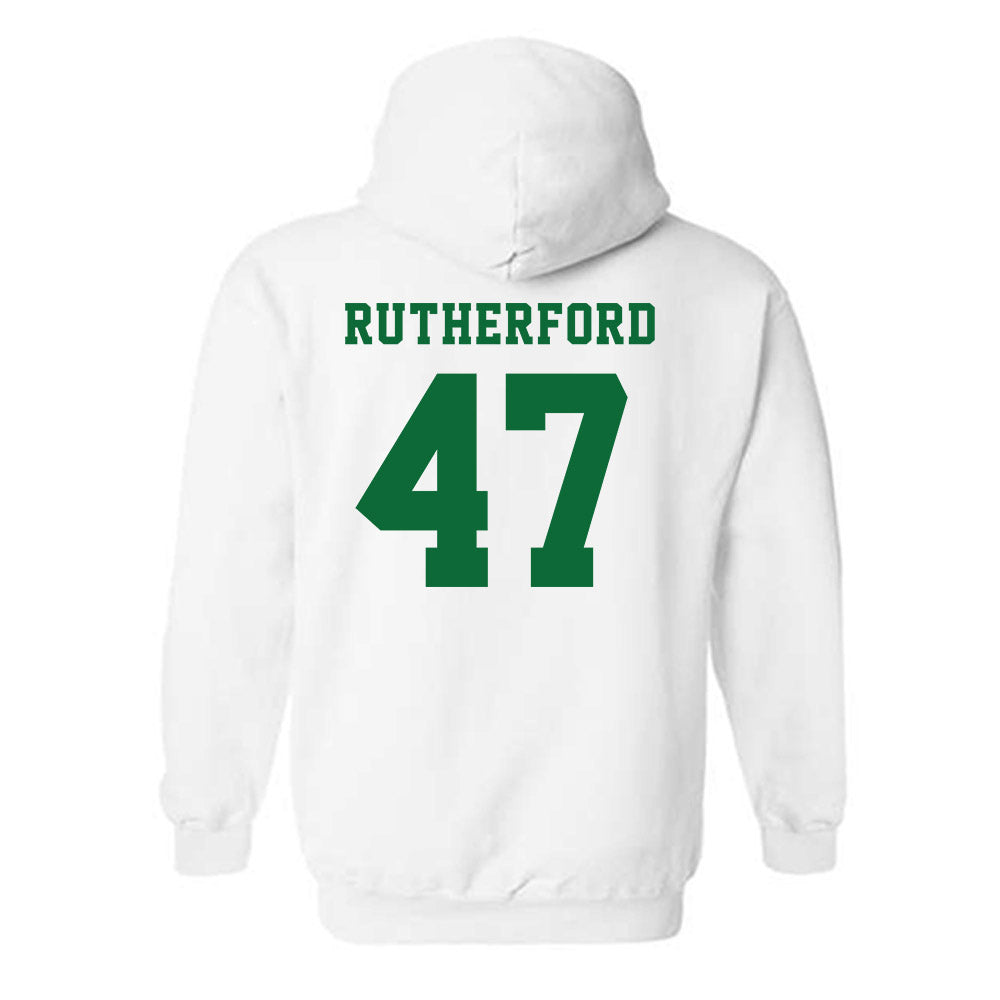 EMich - NCAA Baseball : Cal Rutherford - Classic Shersey Hooded Sweatshirt-1