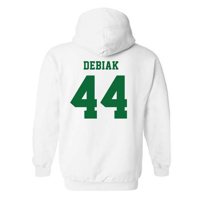 EMich - NCAA Football : Mark Debiak - Classic Shersey Hooded Sweatshirt-1