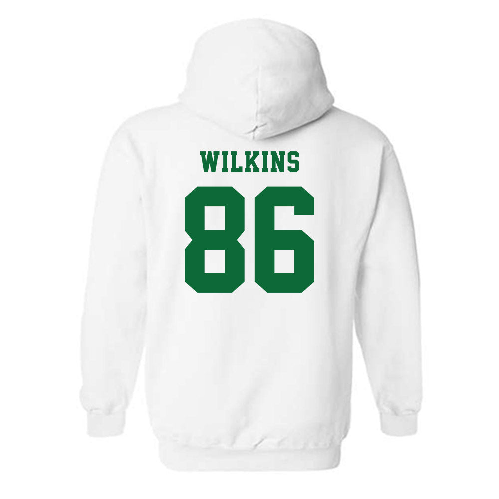 EMich - NCAA Football : Dalin Wilkins - Classic Shersey Hooded Sweatshirt-1
