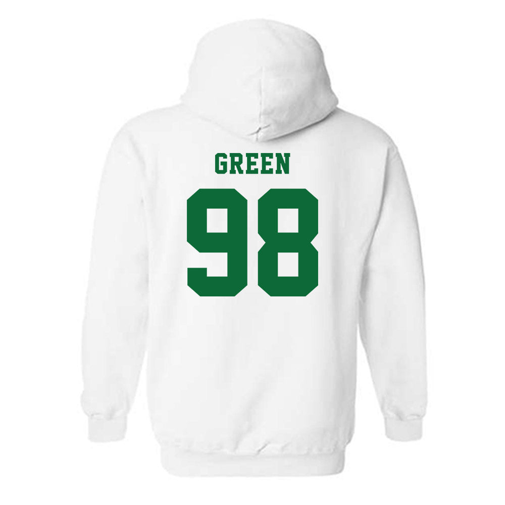 EMich - NCAA Football : Donovan Green - Classic Shersey Hooded Sweatshirt-1