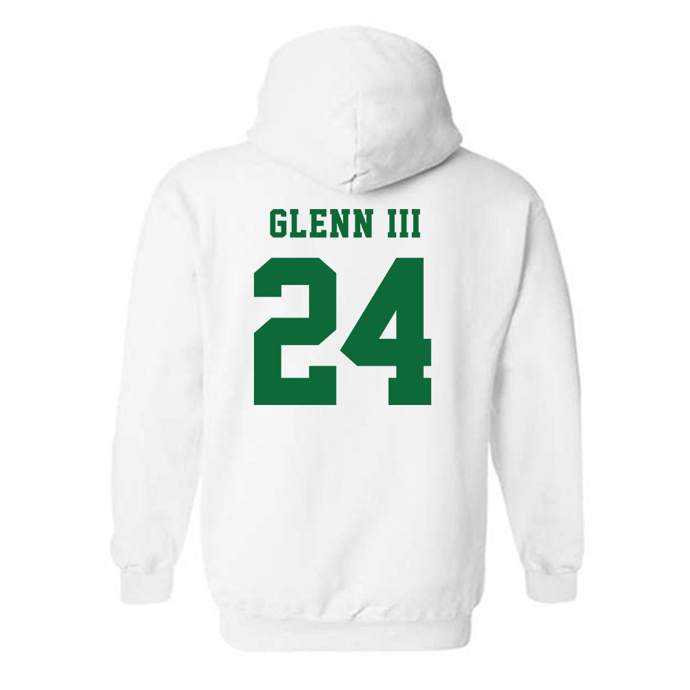 EMich - NCAA Football : Horace Glenn - Classic Shersey Hooded Sweatshirt-1