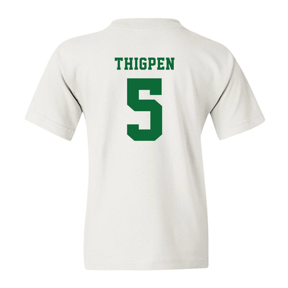 EMich - NCAA Baseball : Phillip Thigpen - Classic Shersey Youth T-Shirt-1