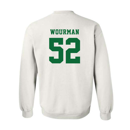 EMich - NCAA Football : Richardo Wourman - Classic Shersey Crewneck Sweatshirt-1