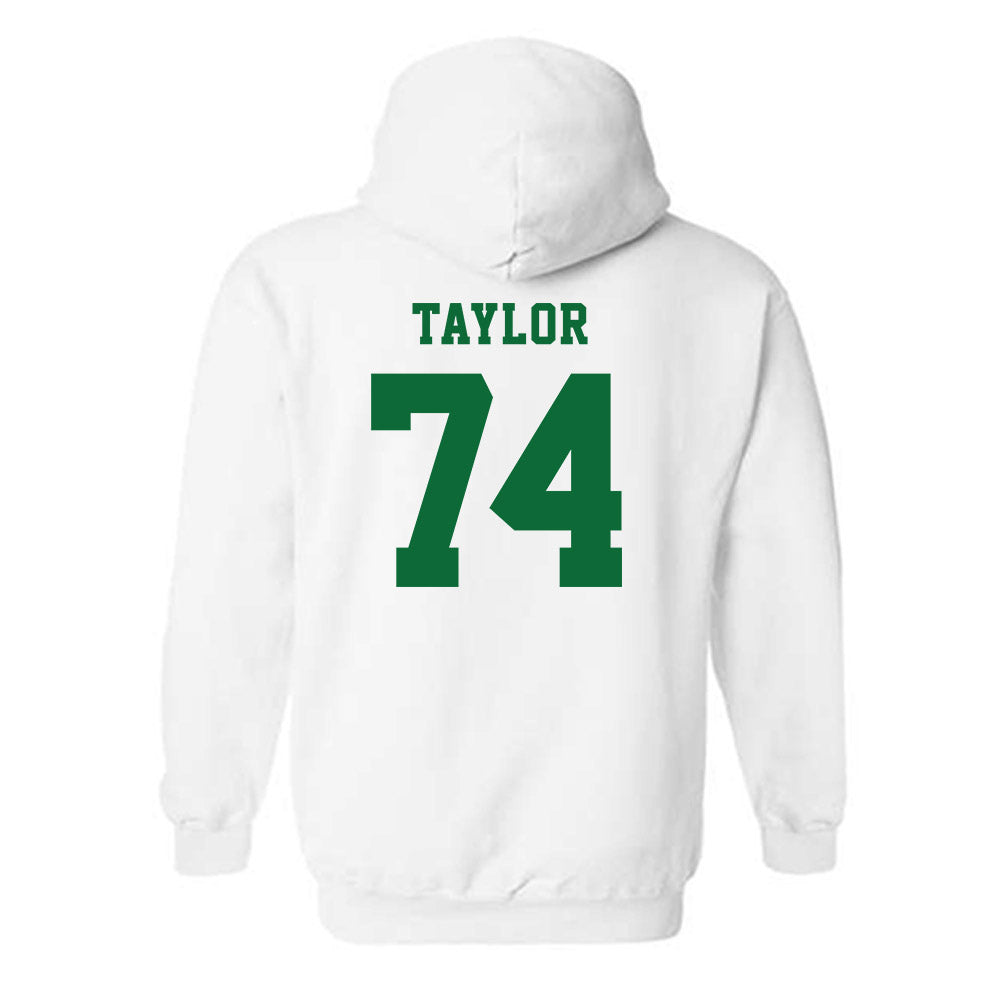 EMich - NCAA Football : D Nilyeon Taylor - Classic Shersey Hooded Sweatshirt-1