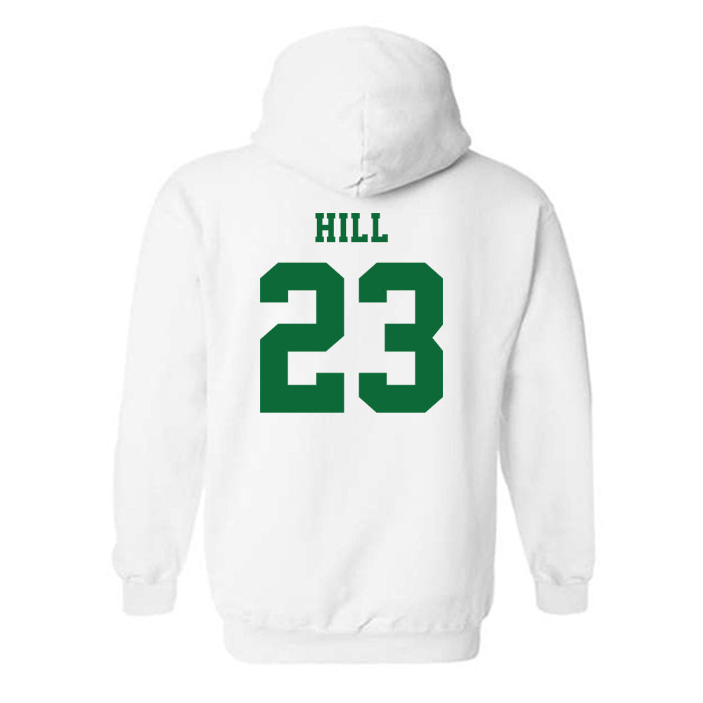 EMich - NCAA Women's Basketball : Peyton Hill - Classic Shersey Hooded Sweatshirt-1