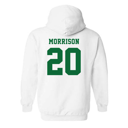 EMich - NCAA Women's Lacrosse : Reagan Morrison - Classic Shersey Hooded Sweatshirt-1