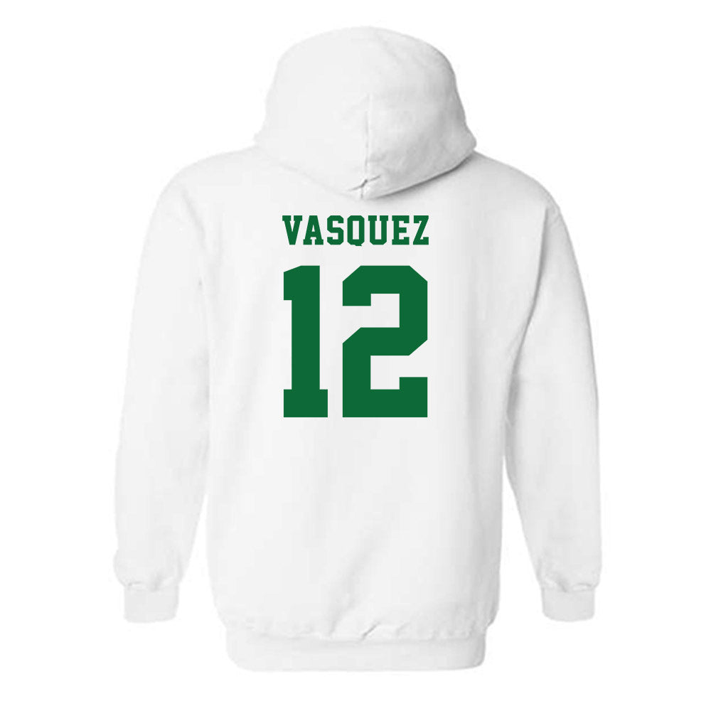 EMich - NCAA Football : Jesse Vasquez - Classic Shersey Hooded Sweatshirt-1