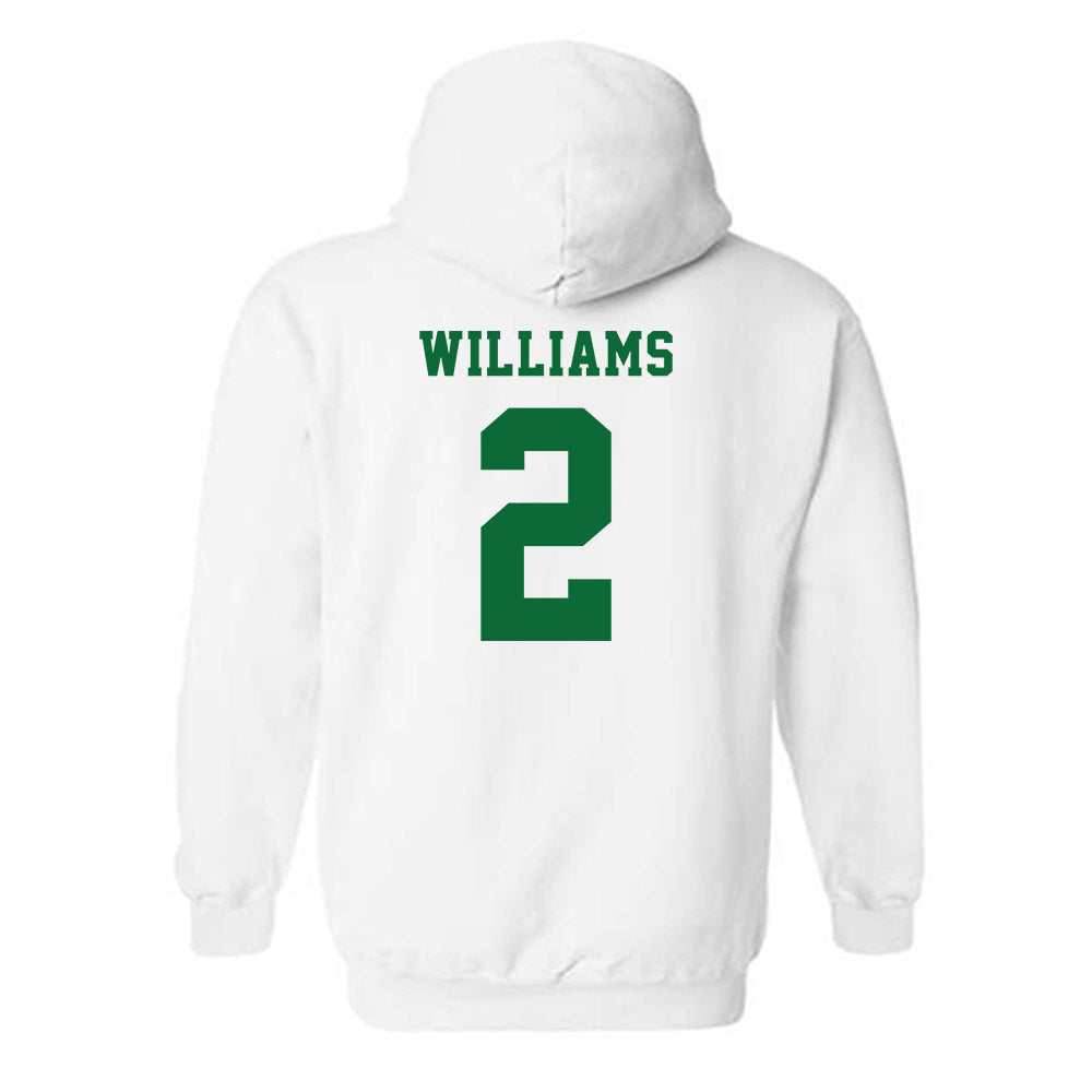 EMich - NCAA Baseball : TJ Williams - Classic Shersey Hooded Sweatshirt-1