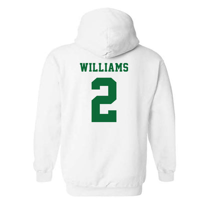 EMich - NCAA Baseball : TJ Williams - Classic Shersey Hooded Sweatshirt-1