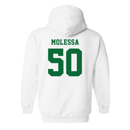 EMich - NCAA Baseball : Leewood Molessa - Classic Shersey Hooded Sweatshirt-1