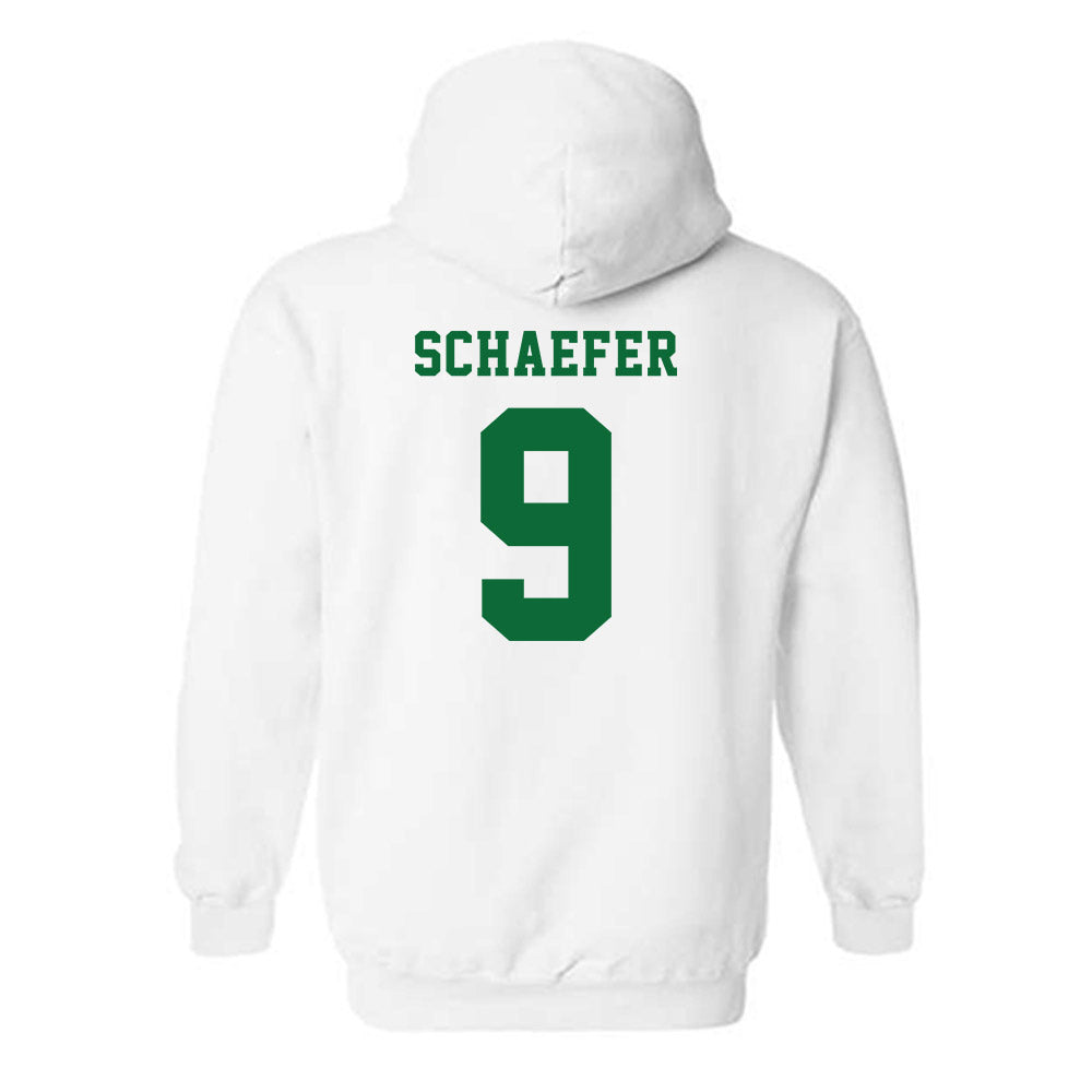 EMich - NCAA Women's Volleyball : Mia Schaefer - Classic Shersey Hooded Sweatshirt-1