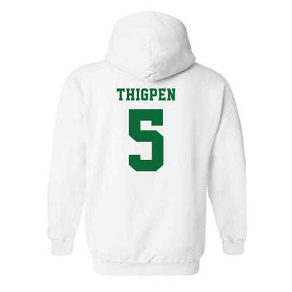 EMich - NCAA Baseball : Phillip Thigpen - Classic Shersey Hooded Sweatshirt-1