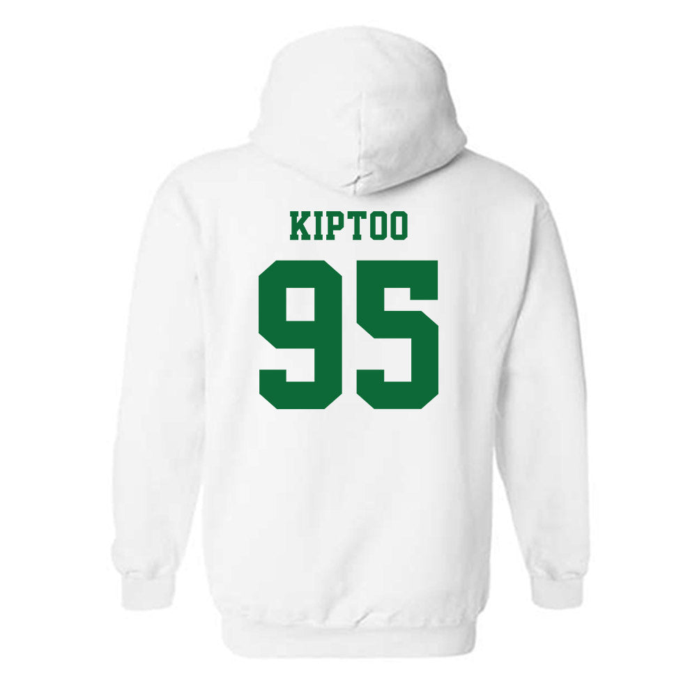 EMich - NCAA Football : Christian Kiptoo - Classic Shersey Hooded Sweatshirt-1