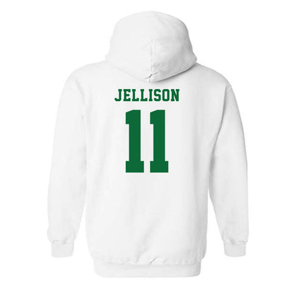EMich - NCAA Baseball : Bruce Jellison - Classic Shersey Hooded Sweatshirt-1