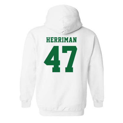 EMich - NCAA Football : Carter Herriman - Classic Shersey Hooded Sweatshirt-1