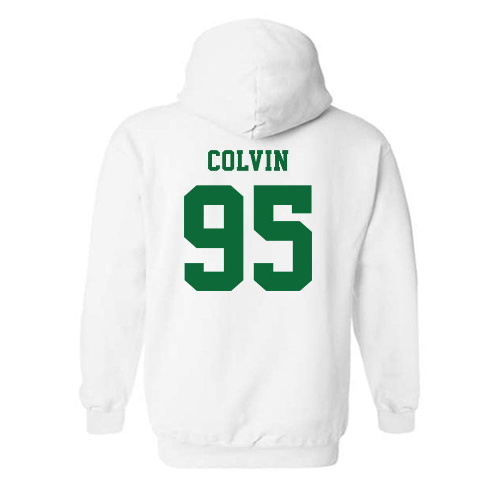 EMich - NCAA Football : Milan Colvin - Classic Shersey Hooded Sweatshirt-1