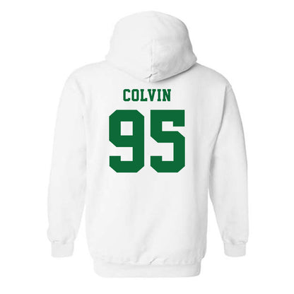 EMich - NCAA Football : Milan Colvin - Classic Shersey Hooded Sweatshirt-1
