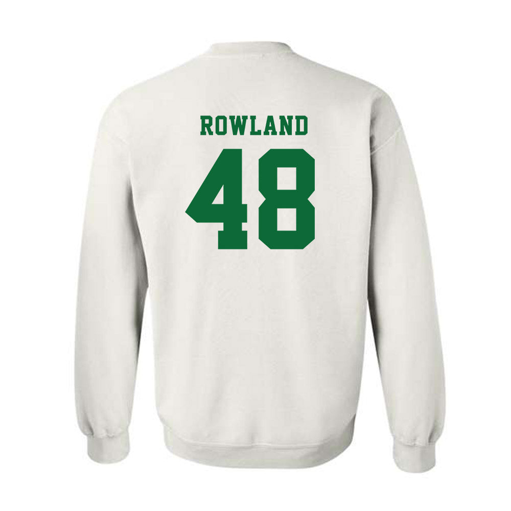 EMich - NCAA Baseball : Ethan Rowland - Classic Shersey Crewneck Sweatshirt-1