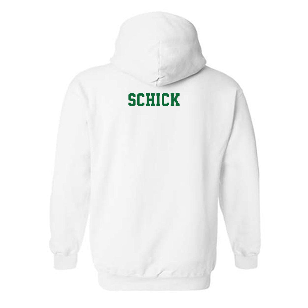 EMich - NCAA Men's Track & Field : Tanner Schick - Classic Shersey Hooded Sweatshirt-1