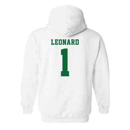 EMich - NCAA Baseball : Jake Leonard - Classic Shersey Hooded Sweatshirt-1