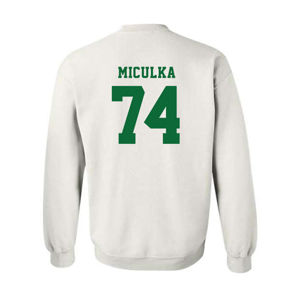 EMich - NCAA Football : Carter Miculka - Classic Shersey Crewneck Sweatshirt-1