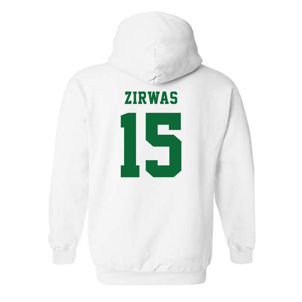 EMich - NCAA Baseball : Devan Zirwas - Classic Shersey Hooded Sweatshirt-1