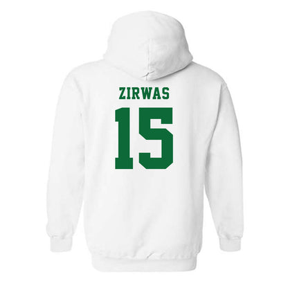 EMich - NCAA Baseball : Devan Zirwas - Classic Shersey Hooded Sweatshirt-1