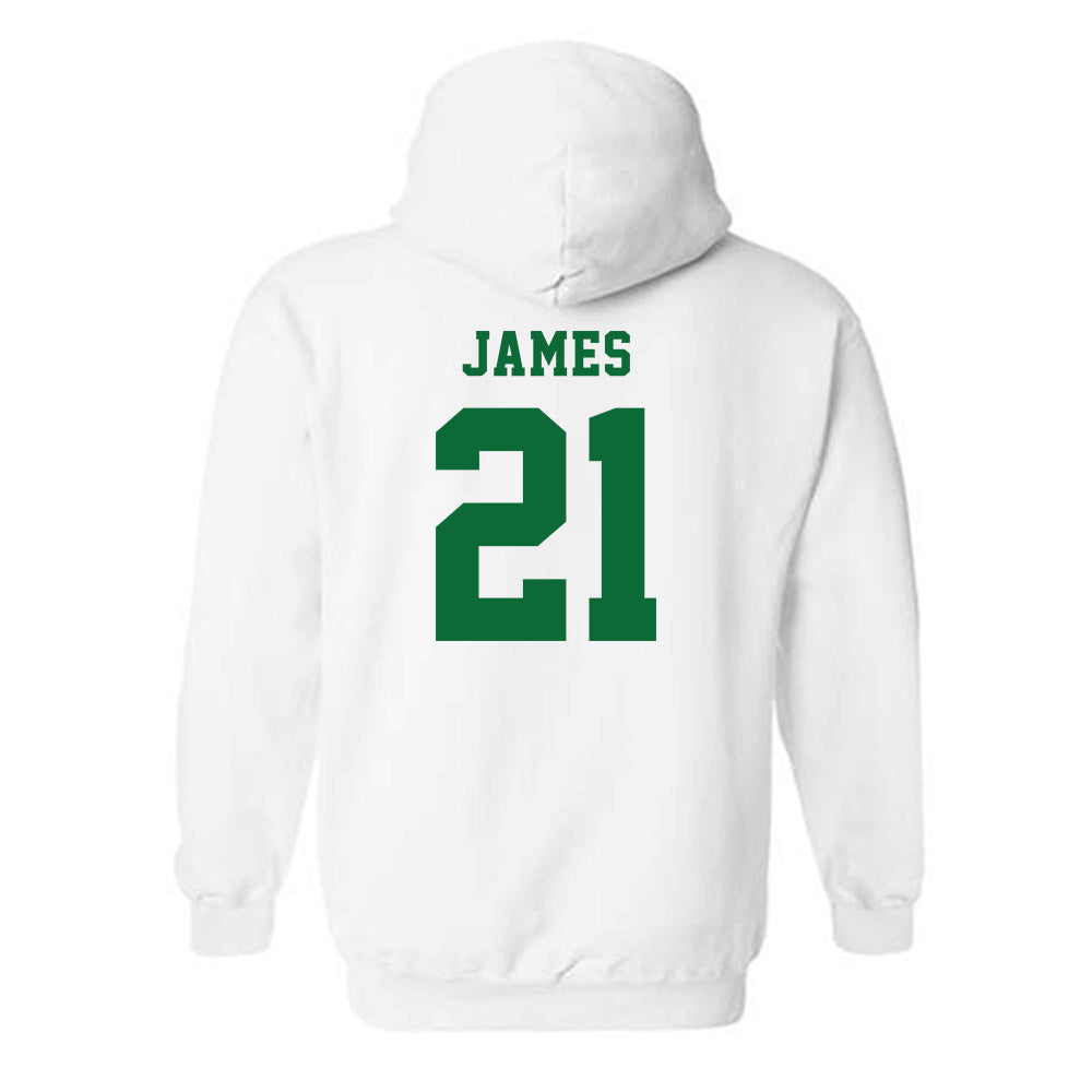EMich - NCAA Football : Malachi James - Classic Shersey Hooded Sweatshirt-1