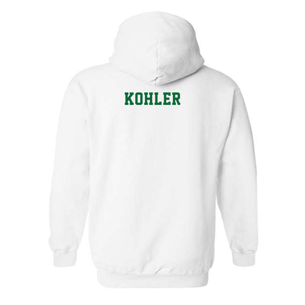 EMich - NCAA Women's Gymnastics : Keeley Kohler - Classic Shersey Hooded Sweatshirt-1