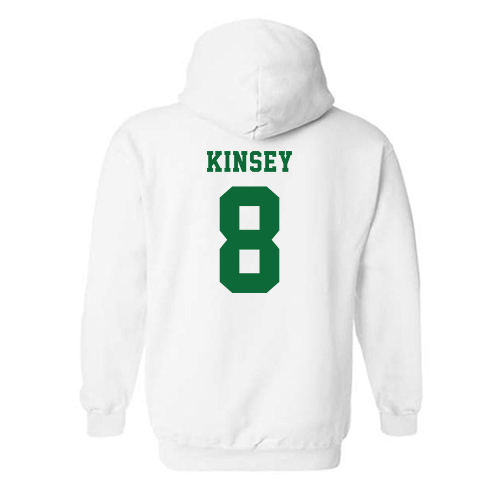 EMich - NCAA Football : Nick Kinsey - Classic Shersey Hooded Sweatshirt-1