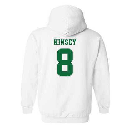 EMich - NCAA Football : Nick Kinsey - Classic Shersey Hooded Sweatshirt-1