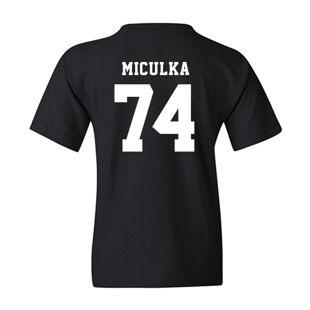 EMich - NCAA Football : Carter Miculka - Classic Shersey Youth T-Shirt-1
