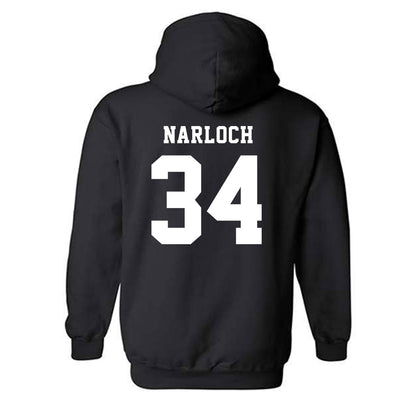 EMich - NCAA Women's Lacrosse : Elanya Narloch - Classic Shersey Hooded Sweatshirt-1