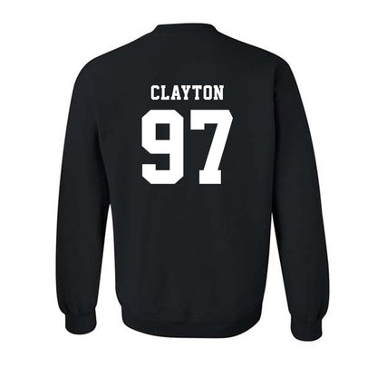 EMich - NCAA Football : Deterrius Clayton - Classic Shersey Crewneck Sweatshirt-1