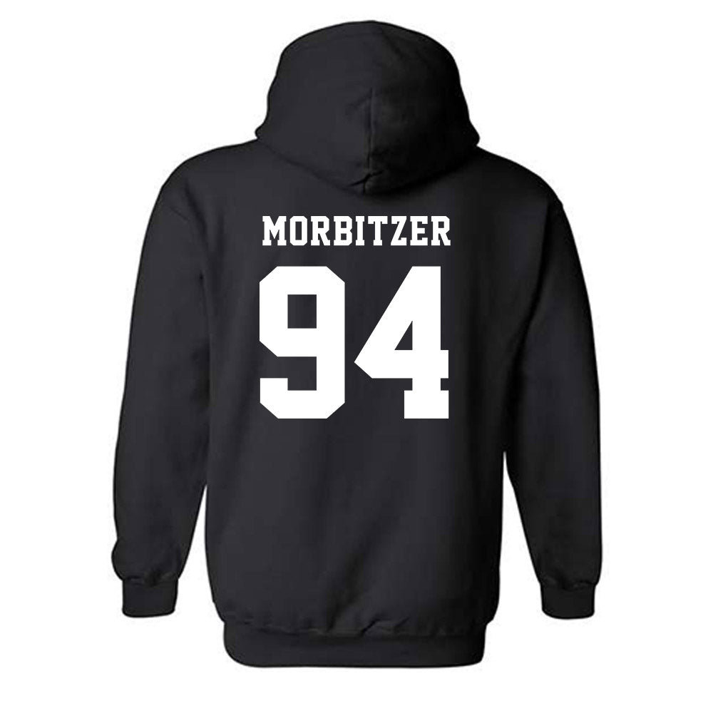 EMich - NCAA Football : Jason Morbitzer - Classic Shersey Hooded Sweatshirt-1